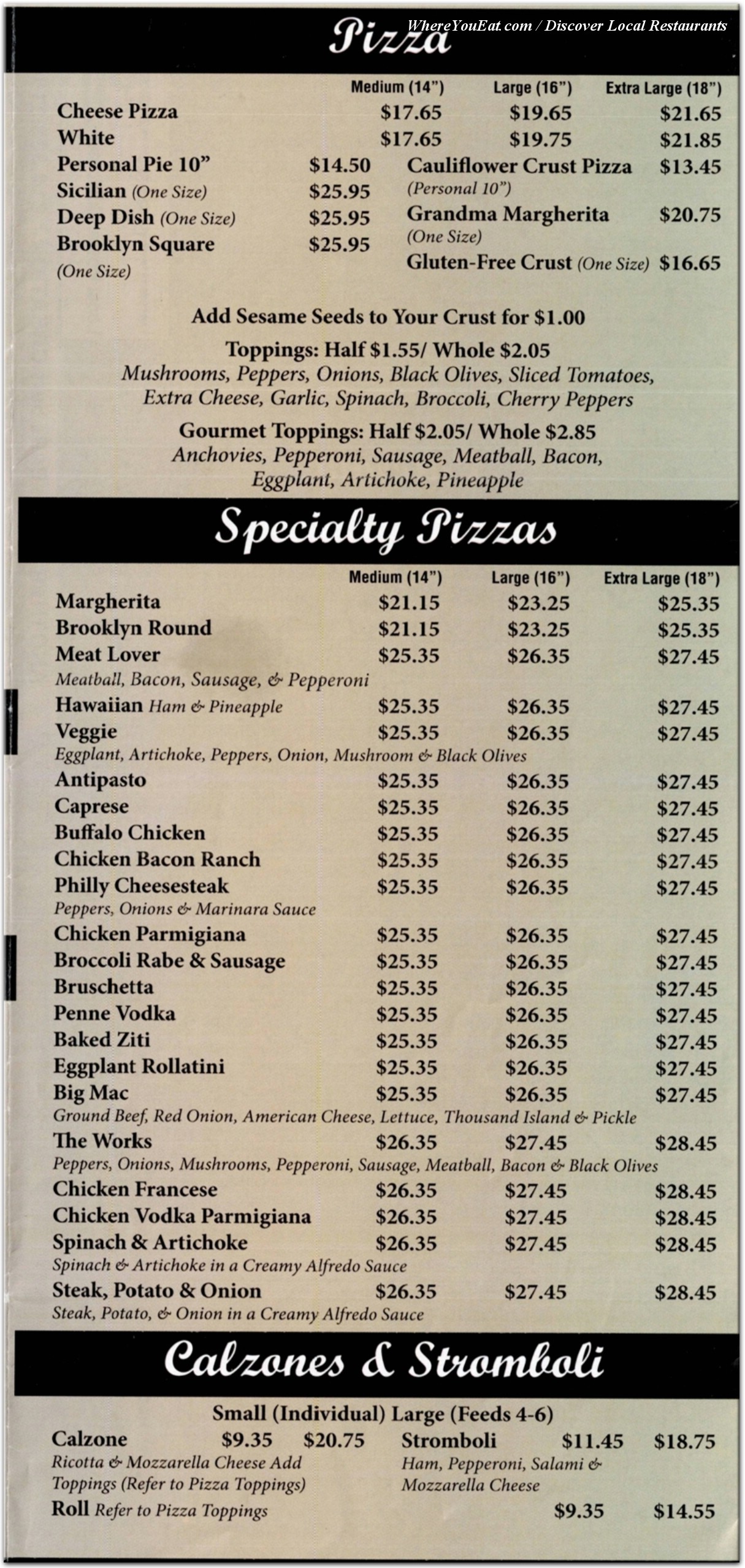 Our Foods