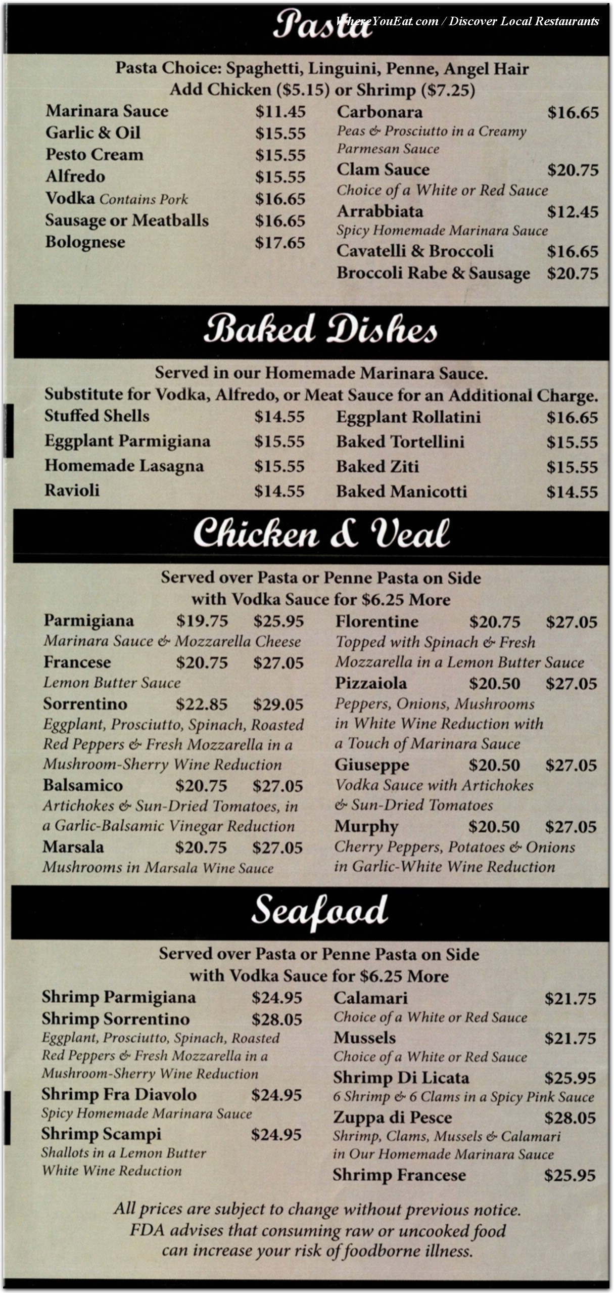 Our Foods